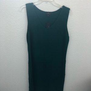 NWT Knit midi dress with side slits